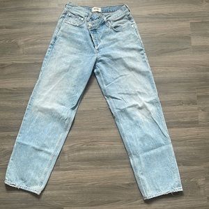 AGOLDE criss-cross jeans size 27